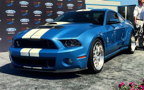 2013 Ford Shelby Gt500 Cobra Is One Of A Kind Tribute To Carroll Shelby
