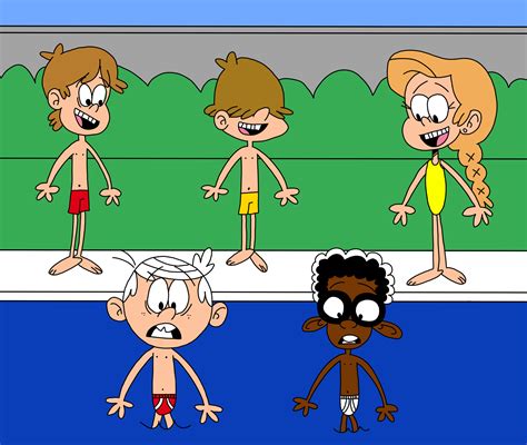 Lincoln And Clyde Swim Underwear And Kids Laugh By