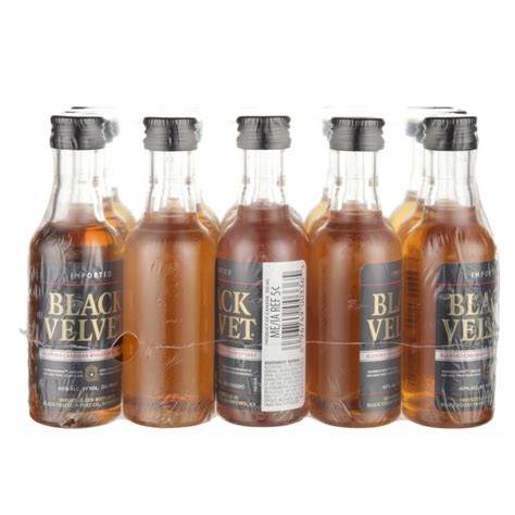 Black Velvet Canadian Whisky 50ml Alcohol Fast Delivery By App Or Online