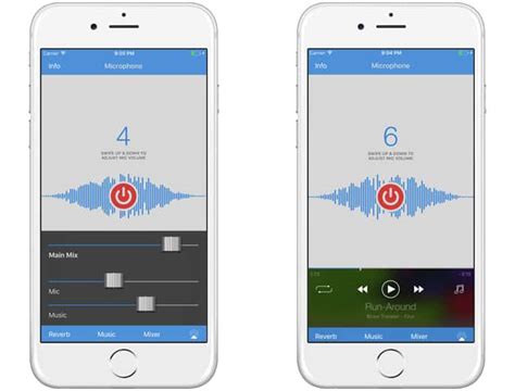 • easy on off switch • swipe up or down to. 8 Best Live Microphone Apps for iPhone and Android
