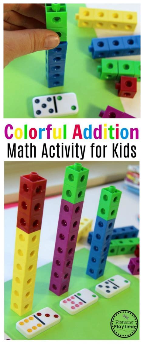 Here are the best books for kindergarten. Hands on Kindergarten Addition - Fun math activity for ...