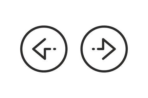 Arrows Button Left And Right Masterbundles