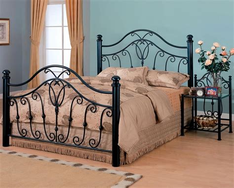 Black King Size Wrought Iron Bed Iron Bed Queen Size Bed Frames Bed