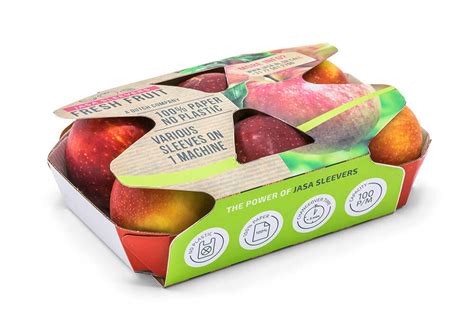 Jasa Introduces Innovative Packaging For Apples Without Using Plastic