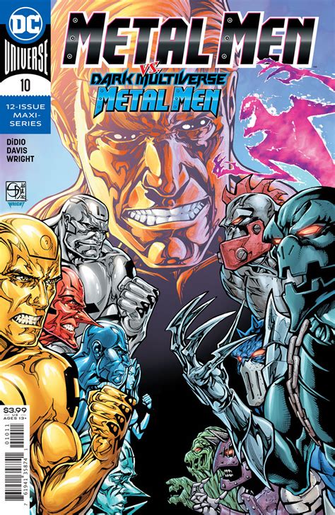 Metal Men 10 Shane Davis Cover Fresh Comics