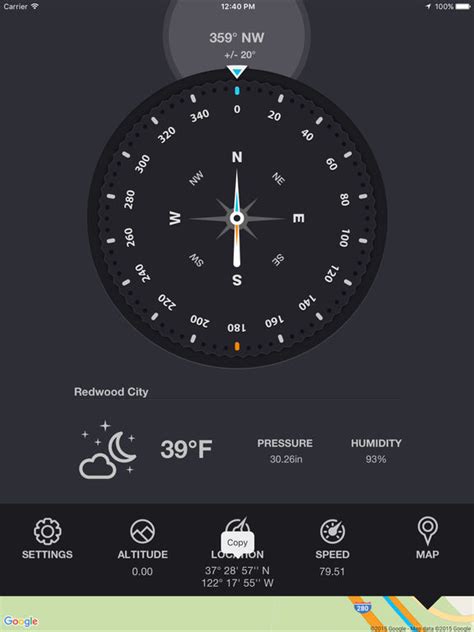 It has many features that users really enjoy like: Compass by iVogel screenshot