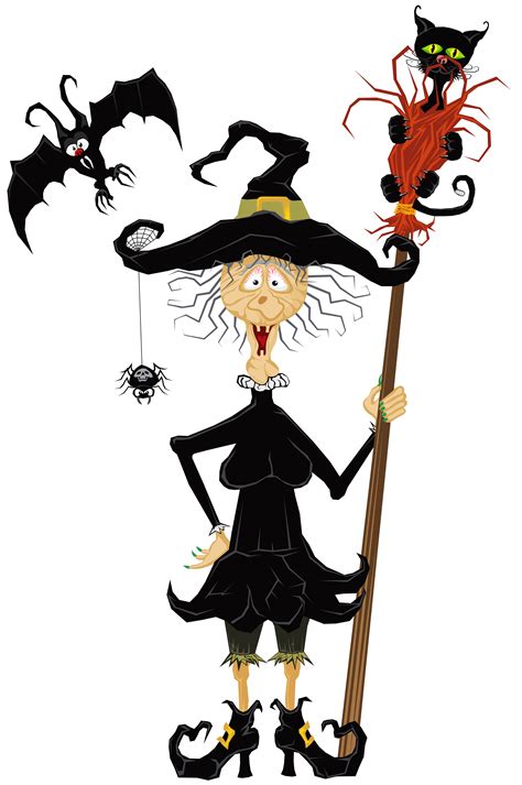 Witch With Cauldron Silhouette At Getdrawings Free Download