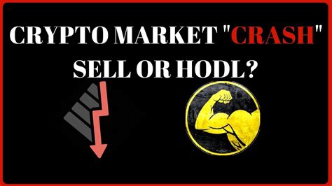After having seen huge gains throughout much of 2021, many major. Crypto market "CRASH" : Sell or HODL? - YouTube