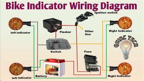 How To Wiring Bike Indicator With Diagram Pin Flasher Bike Indicator