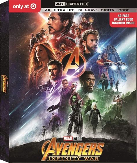 Marvel Avengers Infinity War Limited Edition 4k Uhdblu