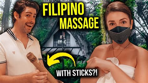 foreigners try traditional filipino hilot massage youtube