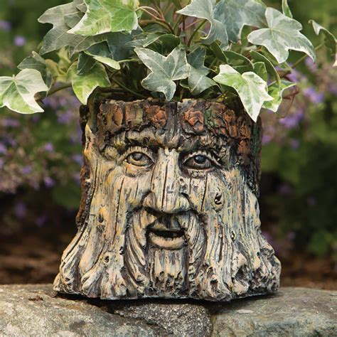 Tree Face Garden Planter Statue Bits And Pieces