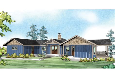 Prairie Style House Plans Edgewater 10 578 Associated Designs