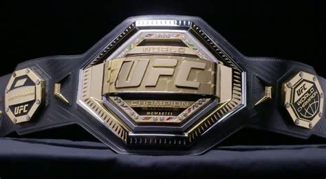 Ufc Unveils New Legacy Championship Belt Design Sportsnetca