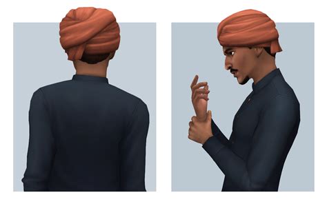 My Sims 4 Blog Simple Turban By Femmeonamissionsims