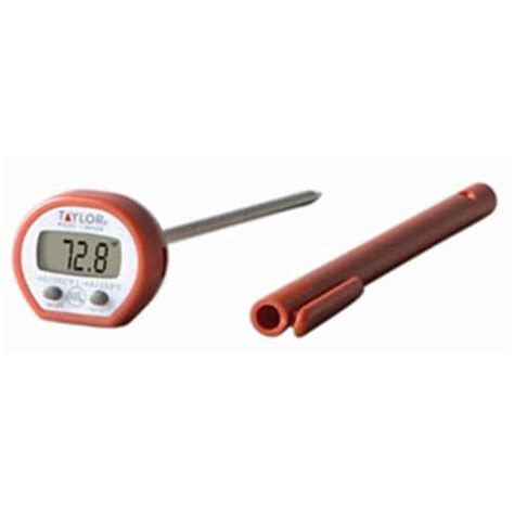 Taylor Digital Instant Read Pocket Thermometer Red 1 Ct Frys