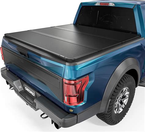 Oedro Hard Trifold Truck Bed Tonneau Cover On Top