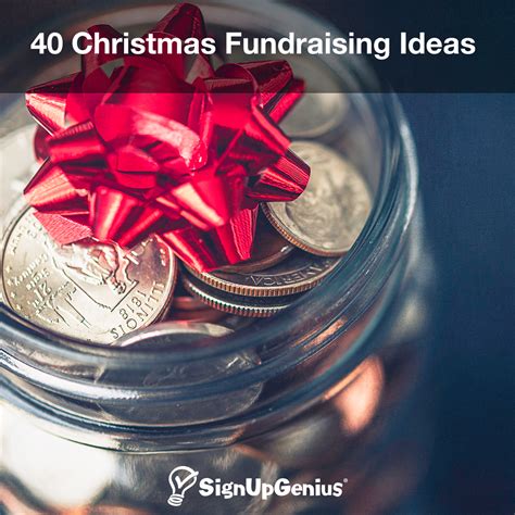 40 Christmas Fundraising Ideas Fundraising Christmas Fundraising