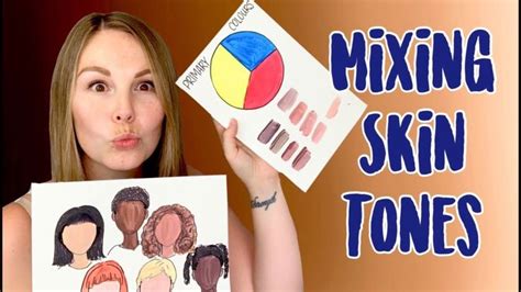 How To Mix Different Skin Tones For Kids Different Skin Tones Skin