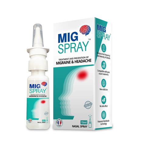 Get Instant Migraine Pain Relief With Migspray Medicine Migraine