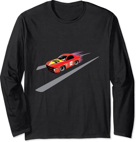 Race Car Long Sleeve T Shirt Uk Fashion