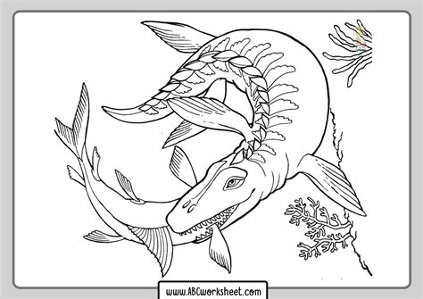 Printable Dinosaurs Coloring Pages