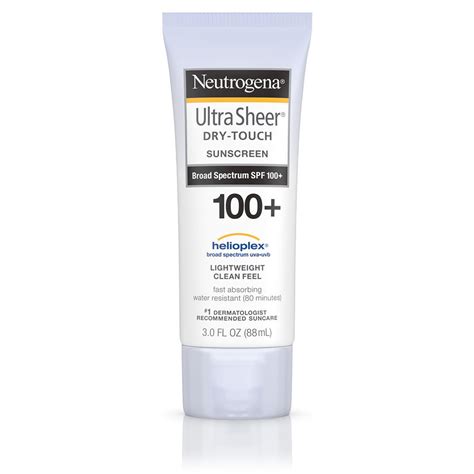 Neutrogena - Ultra Sheer Dry-Touch Sunscreen SPF 100+ - ISZA