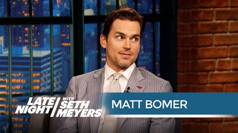 Matt Bomer Singing Helped Me Strip In Magic Mike Xxl Late Night With