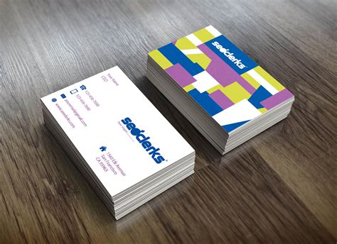 I Will Design A Stylish And Professional Business Card For 8 Seoclerks