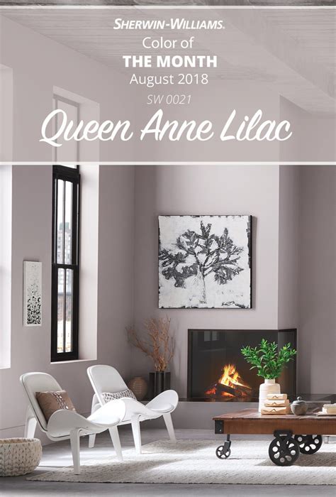 Queen Anne Lilac Sw 0021 Purple Paint Colors Sherwin Williams Artofit