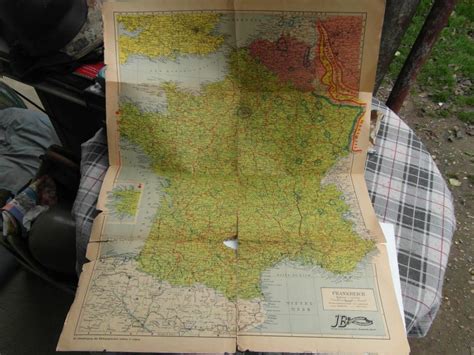 Stare Njemačke Zemljopisne Karte časopisa Jb Illustrierter Beobachter