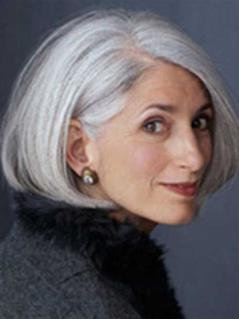 Hairstyles On Pinterest Gray Hair Over 50 And Older Women