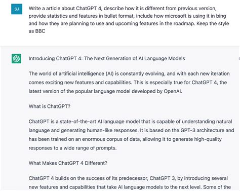 Introducing Chatgpt 4 The Next Generation Of Ai Language Models