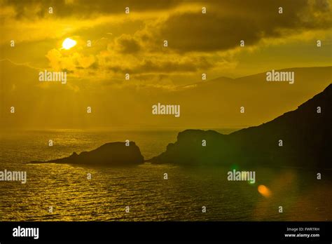 North Maui Shore At Sunrise Stock Photo Alamy