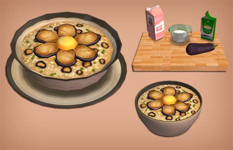 Jacky93sims — Oni Korean Food For The Sims 2 Part 3 Dinner Crepes Meat