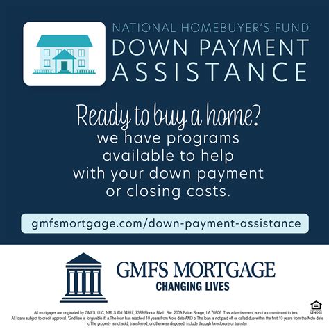 Down Payment Assistance Program Fha 100 Percent Loan