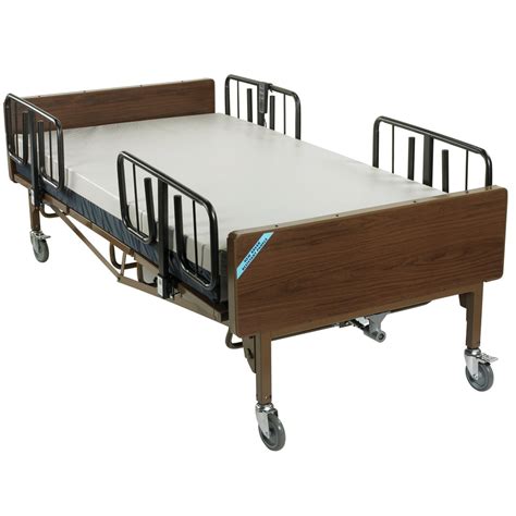 drive medical full electric super heavy duty bariatric hospital bed with mattress and 1 set of t