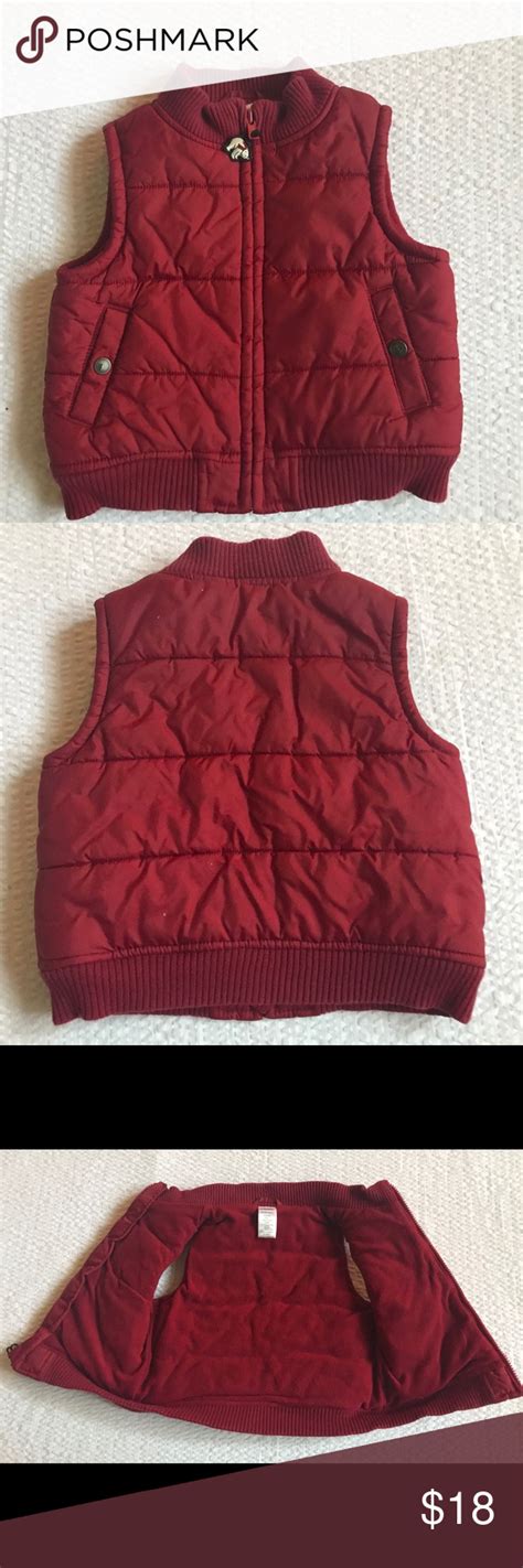 Gymboree Unisex Puffy Vest Puffy Vest Clothes Design Sleeveless Coat