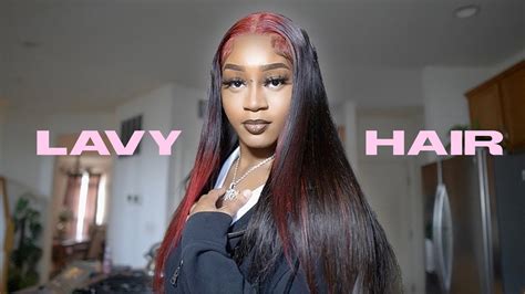 pink dyed roots lace front install ft lavy hair youtube