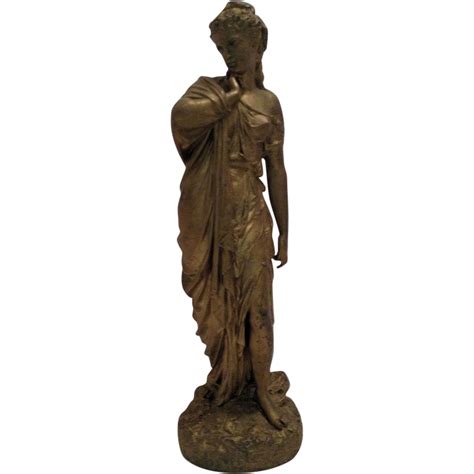 Beautiful Antique French Classical Statue Of Aphrodite With Original