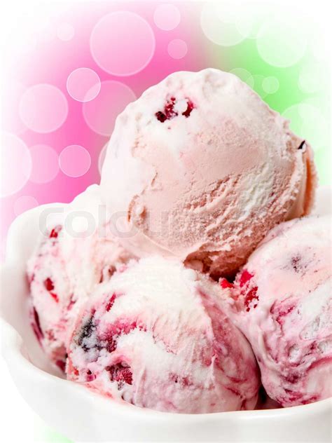 Ice Cream Stock Image Colourbox