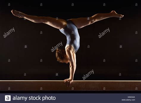 Leotard Gym Gymnastics High Resolution Stock Photography And Images Alamy