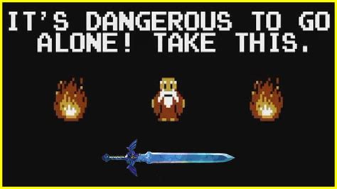 Its Dangerous To Go Alone Legend Of Zelda Part 1 Youtube