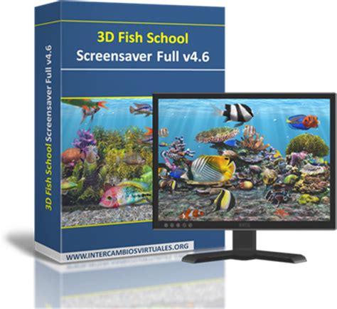 Si No Está Acá No Existe 3d Fish School Screen Saver Full V46