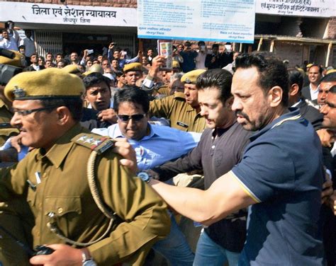 Salman Khan Appears In Jodhpur Court For Blackbuck Poaching Case