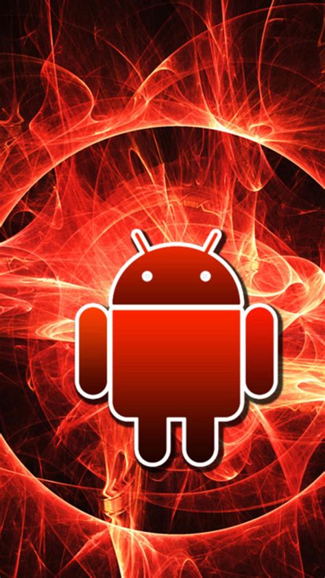 Red Android Wallpapers Top Free Red Android Backgrounds Wallpaperaccess
