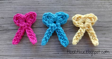 Free Crochet Patternone Round Bows Bow