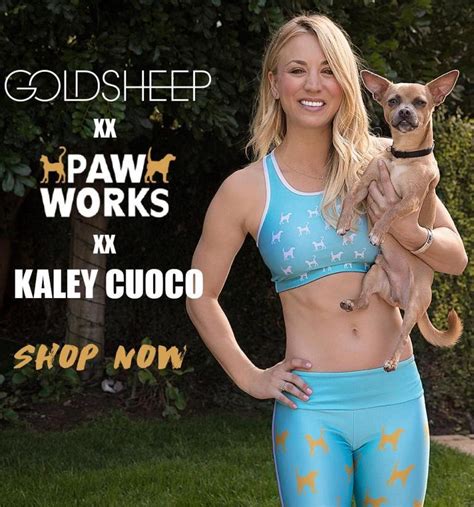 Pop Minute Kaley Cuoco Paw Works Goldsheep Photos Photo 4