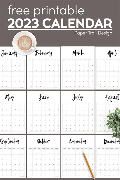 Printable Calendar Free Printable Monthly Calendars To Download For Vrogue Co