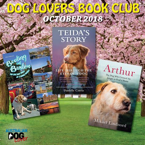 Dog Lovers Book Club October 2018 Australian Dog Lover